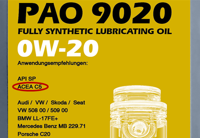 德国进口机油代理|大众VW508 509与ACEA C5标准有哪些区别？